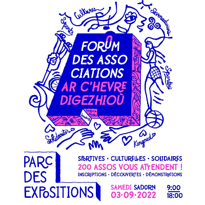 affiche du forum des associations