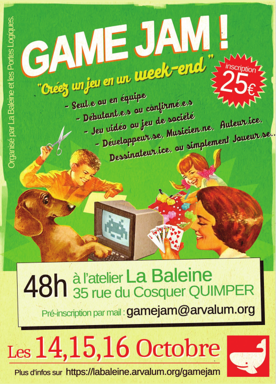 affiche de la gamejam